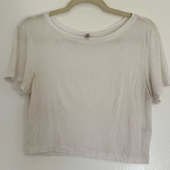 Emma and Sam SHORT SLEEVE RIBBED TEE - Picture 2 of 9